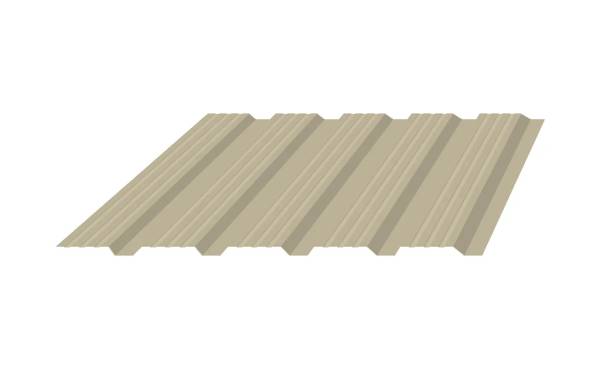 Профнастил окрашенный 0.7x1000x650 RAL 1015